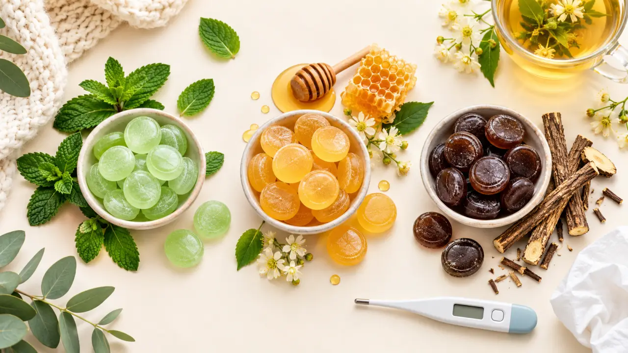 Bonbon gorge : menthol, miel ou réglisse, comment choisir sans se tromper