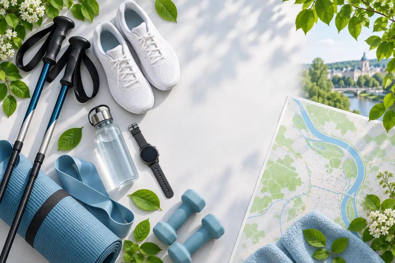 Sport Nature Santé associe marche nordique et activités douces autour de Vichy