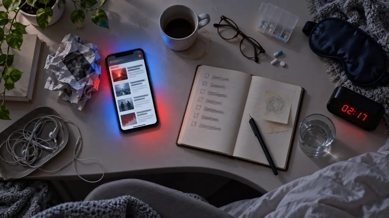 Pourquoi l’actualité anxiogène affecte-t-elle la santé mentale, le sommeil et la concentration ?