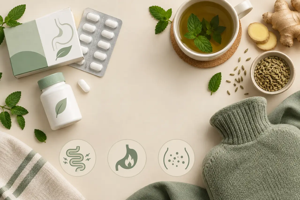 Quel médicament pour le mal de ventre ? Spasmes, acidité ou ballonnements