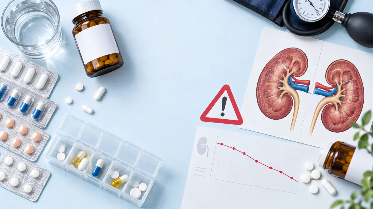 Médicaments néphrotoxiques : les associations qui fragilisent les reins sans bruit