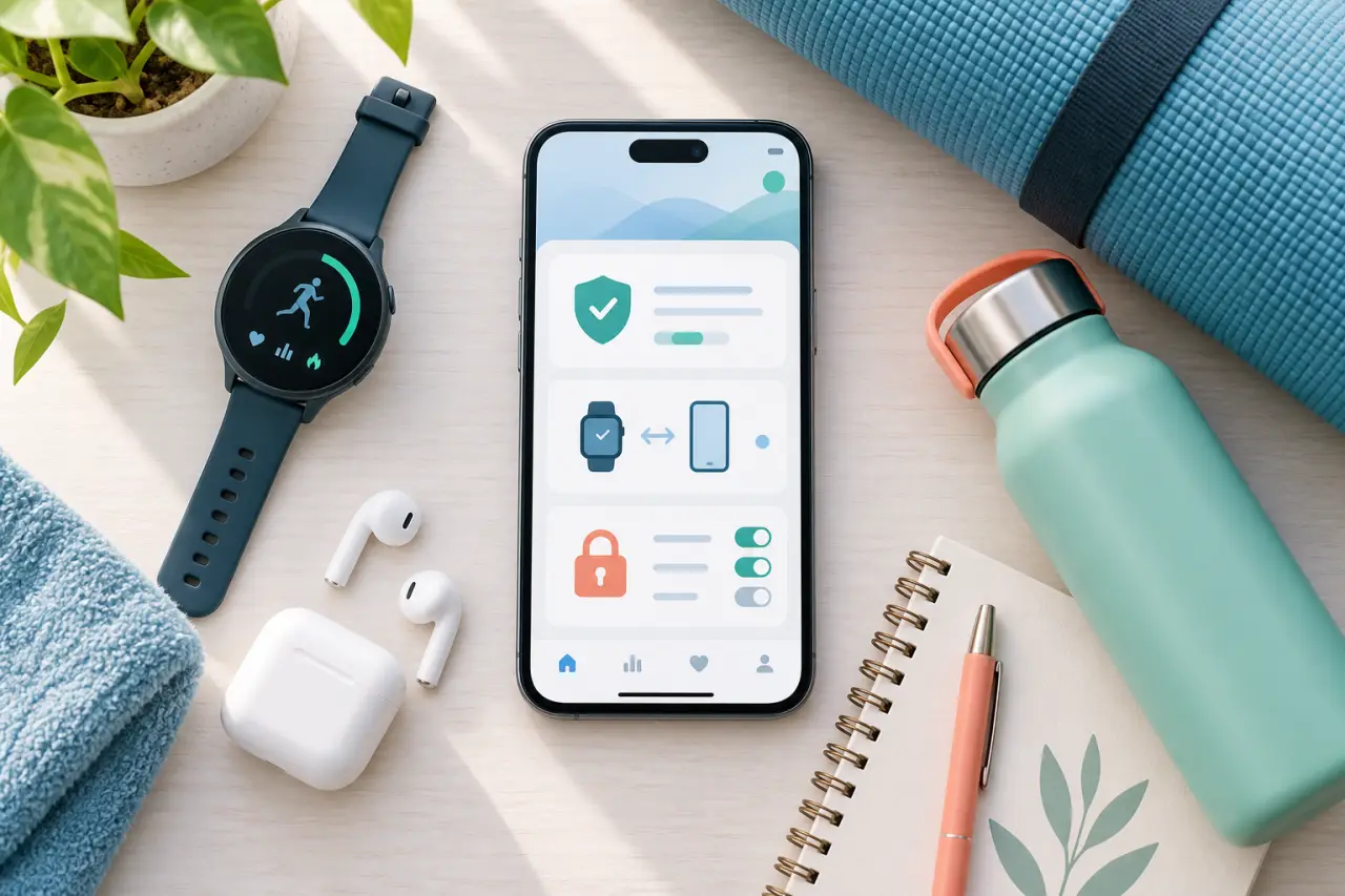 E-Health fitness app : vérifiez l’éditeur, la compatibilité et les autorisations