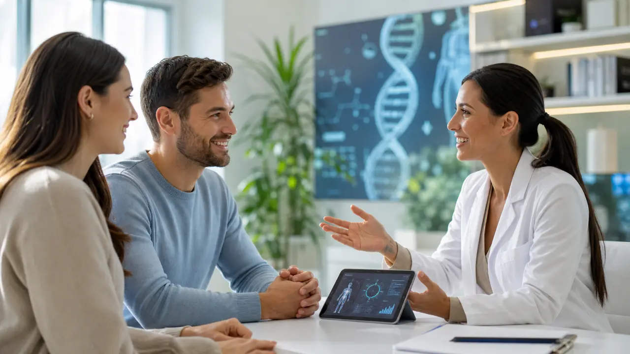Centre médical moderne et lumineux, alliant technologie et accueil humain