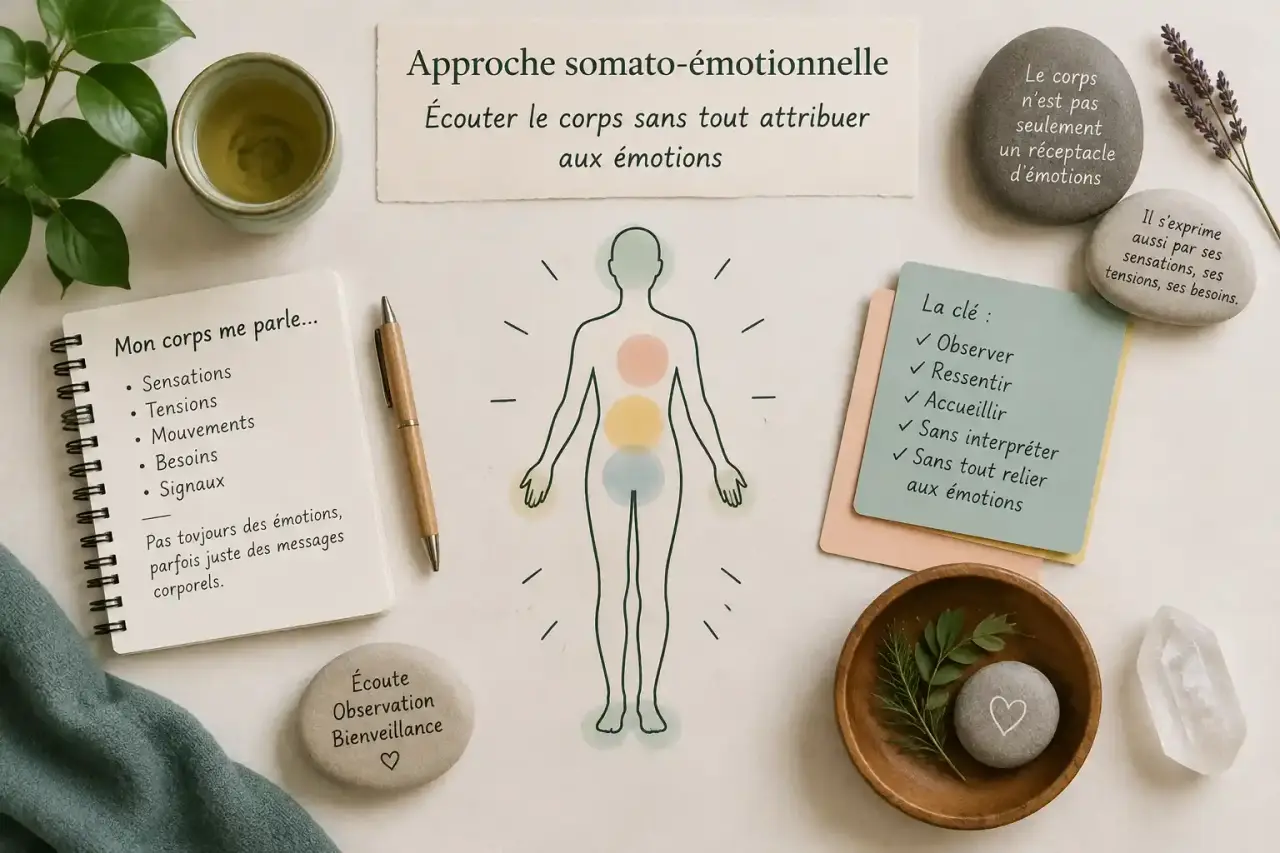 Approche somato-émotionnelle : écouter le corps sans tout attribuer aux émotions