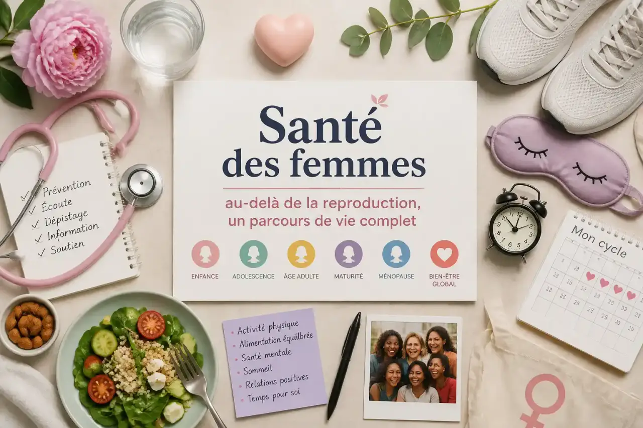 Santé des femmes : au-delà de la reproduction, un parcours de vie complet